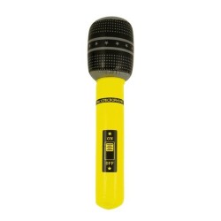 Henbrandt Inflatable Microphone - Yellow