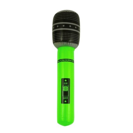 Henbrandt Inflatable Microphone - Green