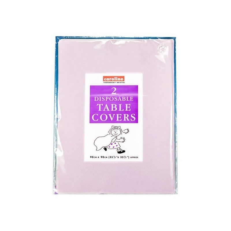 Caroline Square Paper Tablecovers - Lilac