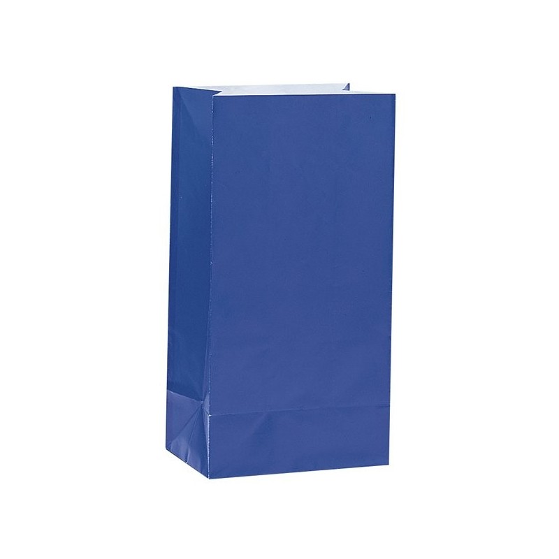 Unique Party Paper Party Bags - Royal Blue