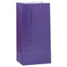 Unique Party Paper Party Bags - Deep Purple