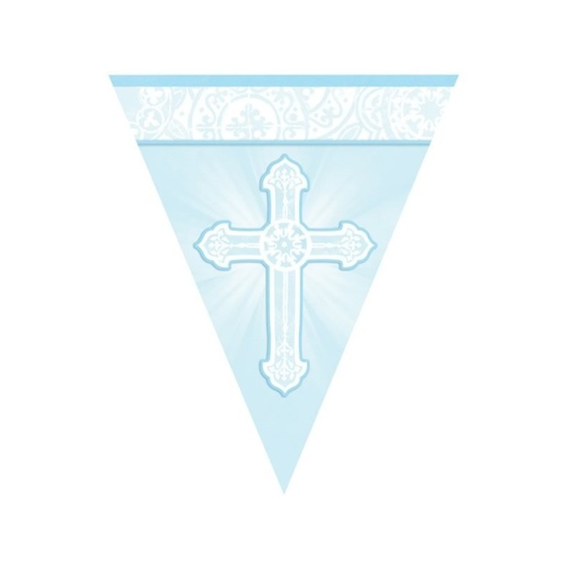 Amscan Communion Pennant Banner - Blue