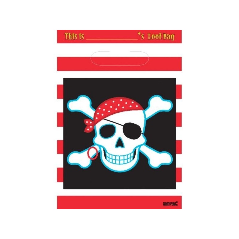Amscan Lootbags - Pirate Party