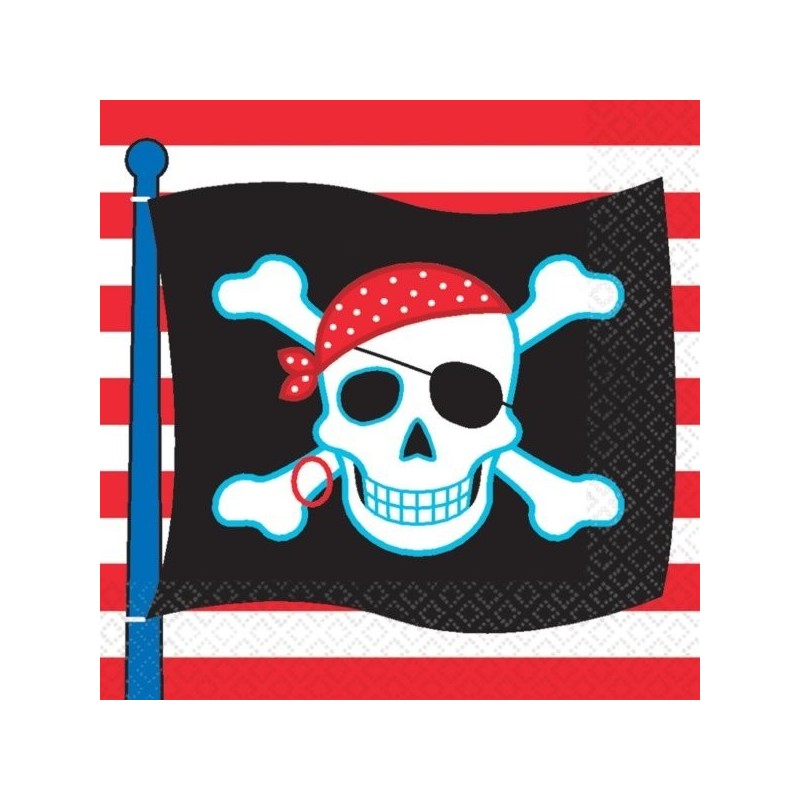 Amscan Napkins - Pirate Party