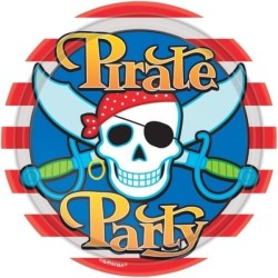 Amscan Plates - Pirate Party