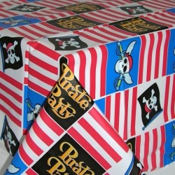 Amscan Plastic Tablecover - Pirate Party