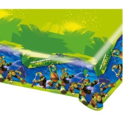 Amscan Plastic Tablecover - TMNT