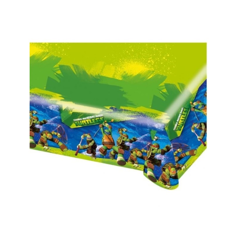 Amscan Plastic Tablecover - TMNT