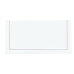 Amscan Classic Placecards - Silver