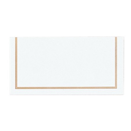 Amscan Classic Placecards - Gold