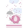 Unique Party Pink Tablecover - Umbrellaphants