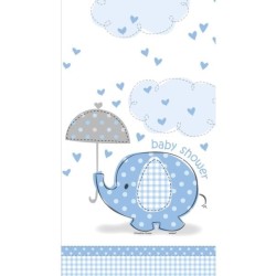 Unique Party Blue Tablecover - Umbrellaphants