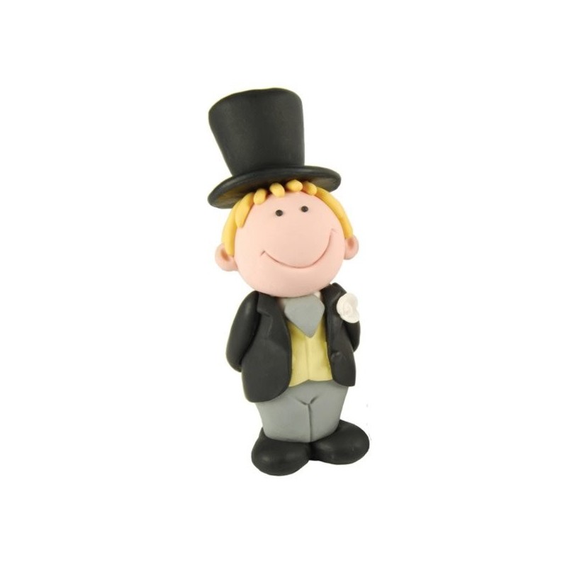 Creative Party Cake Topper - Blonde Groom