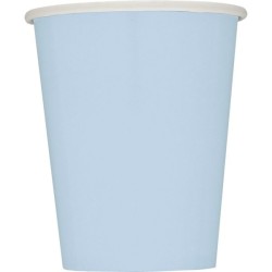 Unique Party 9oz Cups - Baby Blue