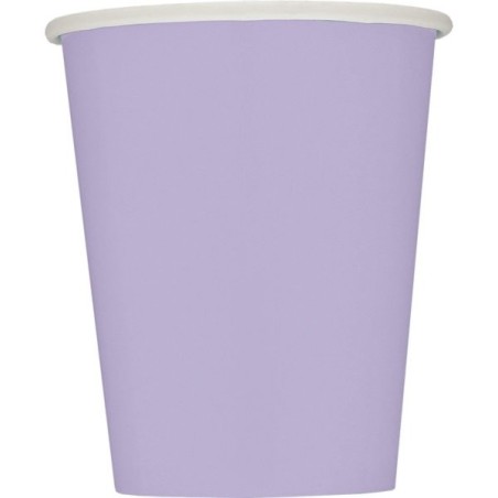 Unique Party 9oz Cups - Lavender