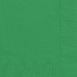 Unique Party Napkins - Emerald Green
