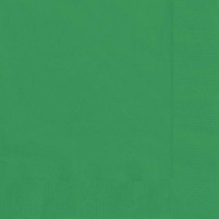 Unique Party Napkins - Emerald Green