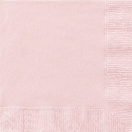 Unique Party Napkins - Pastel Pink