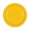 Amscan 22.8cm Plastic Plates - Sunshine Yellow
