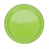 Amscan 22.8cm Plastic Plates - Kiwi Green