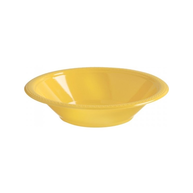 Amscan Bowl - Sunshine Yellow
