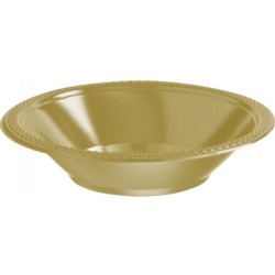 Amscan Bowl - Gold