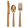 Amscan Cutlery Assortment - Gold