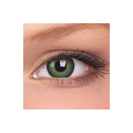 ColourVUE Fusion Yellow Green Coloured Contact Lenses