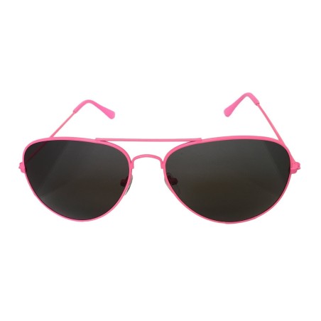 Neon Pink Aviator Sunglasses One Size Fits All UV400 Protection