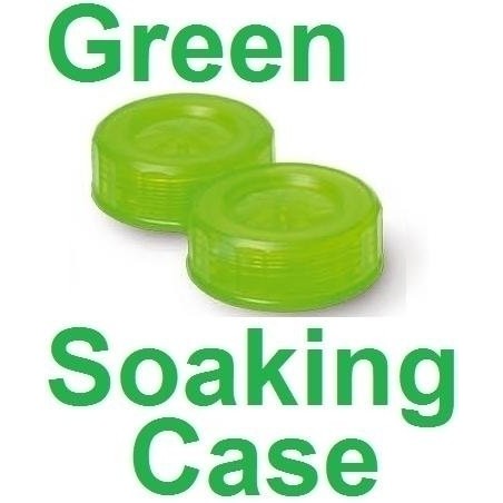 Neon Green Contact Lens Soaking/Storage case