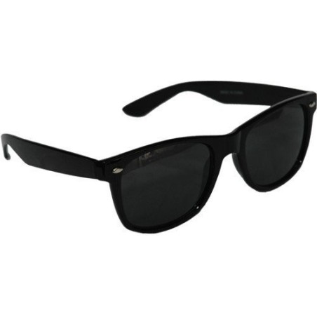 Retro Wayfarer Sunglasses Shades In Black  UV400 Protection