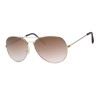 womens Aviator Style Sunglasses Shades UV400 Protection Brown To Purple Fade a30101