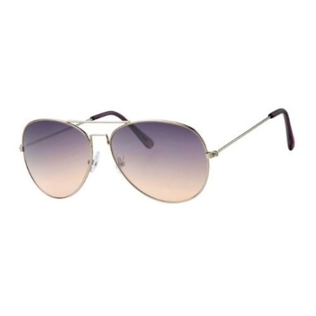 womens Aviator Style Sunglasses Shades UV400 Protection Purple To Brown Fade a30101