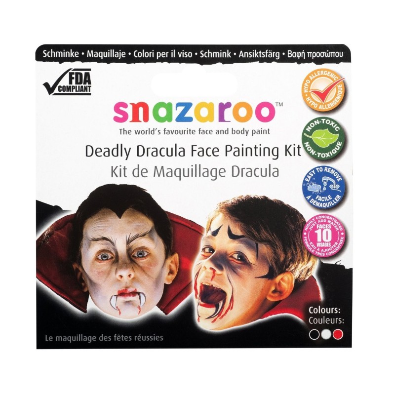 Snazaroo Face Paint Theme Pack - Deadly Dracula