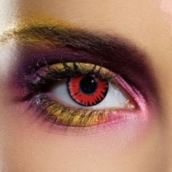 EDIT Colour Vision Volturi Explosion Red Contact Lenses