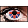 Union Jack Coloured Contact Lenses (90 Day)