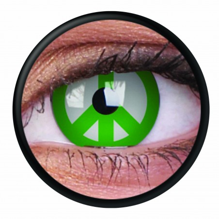 Green Peace Crazy Colour Contact Lenses (1 Year)