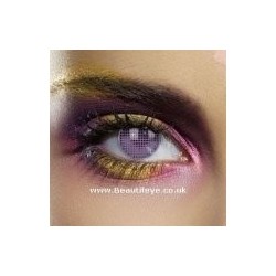 EDIT Colour Vision Violet Mesh Contact Lenses