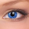Blue Leopard Crazy Colour Contact Lenses (1 Year Wear)