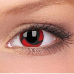 Mangekyo Red Naruto Crazy Colour Contact Lenses (1 Year Wear)