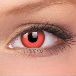 ColourVue Red Devil Block Crazy Colour Contact Lenses (1 Year Wear)
