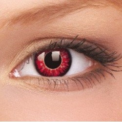 ColourVue Vampire Red Crazy Coloured Contact Lenses (1 Year Wear)