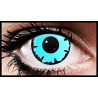 Blue Splat Crazy Coloured Contact Lenses (90 Days)