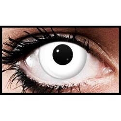 Whiteout ( Zombie) Crazy Halloween Coloured Contact Lenses