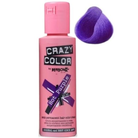 Crazy Colour Hair Dye Hot Purple
