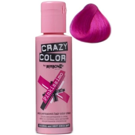 Crazy Colour Hair Dye Pinkissimo