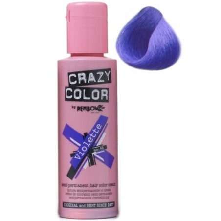 Crazy Colour Hair Dye Violette
