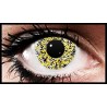 Yellow Glimmer Crazy Coloured Contact Lenses (90 days)