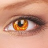 Energy Orange And Yellow Crazy Colour Contact Lenses (1 Year Wear)