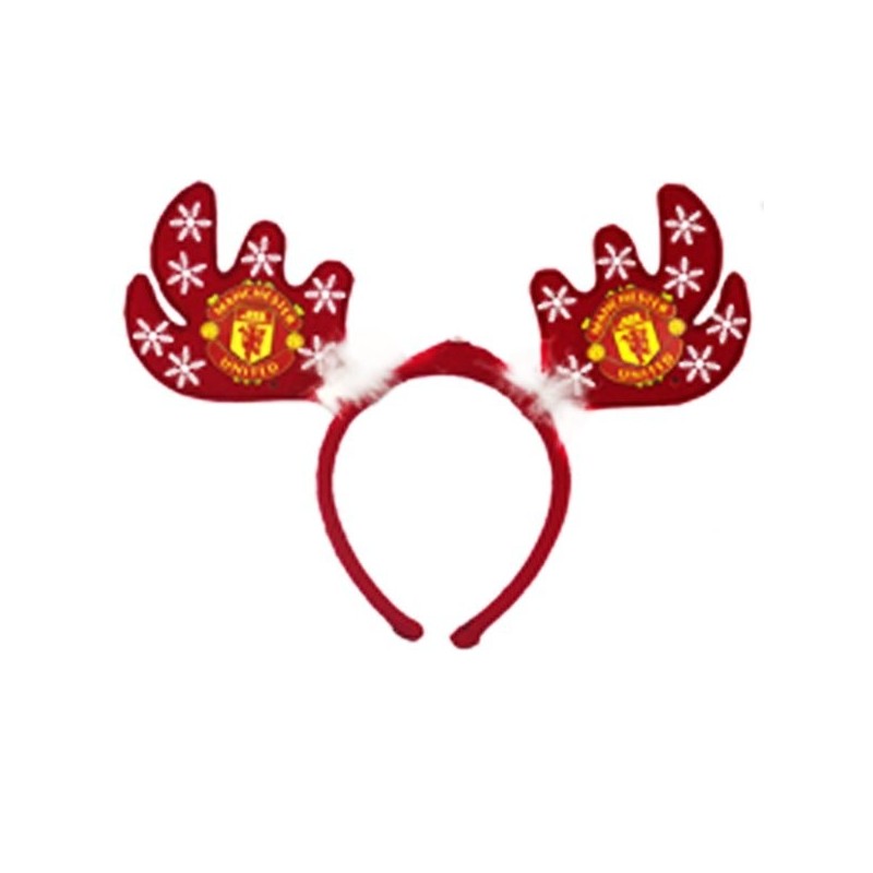 Manchester United Flashing Xmas Antlers Headband